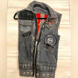 Stage worn Rock N Roll Vest (Custom) S/M